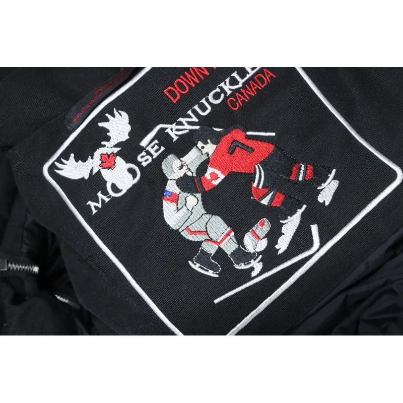 Moose knuckles Zippered women's down jacket