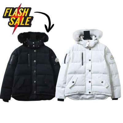 Moose knuckles Zippered women&#39;s down jacket