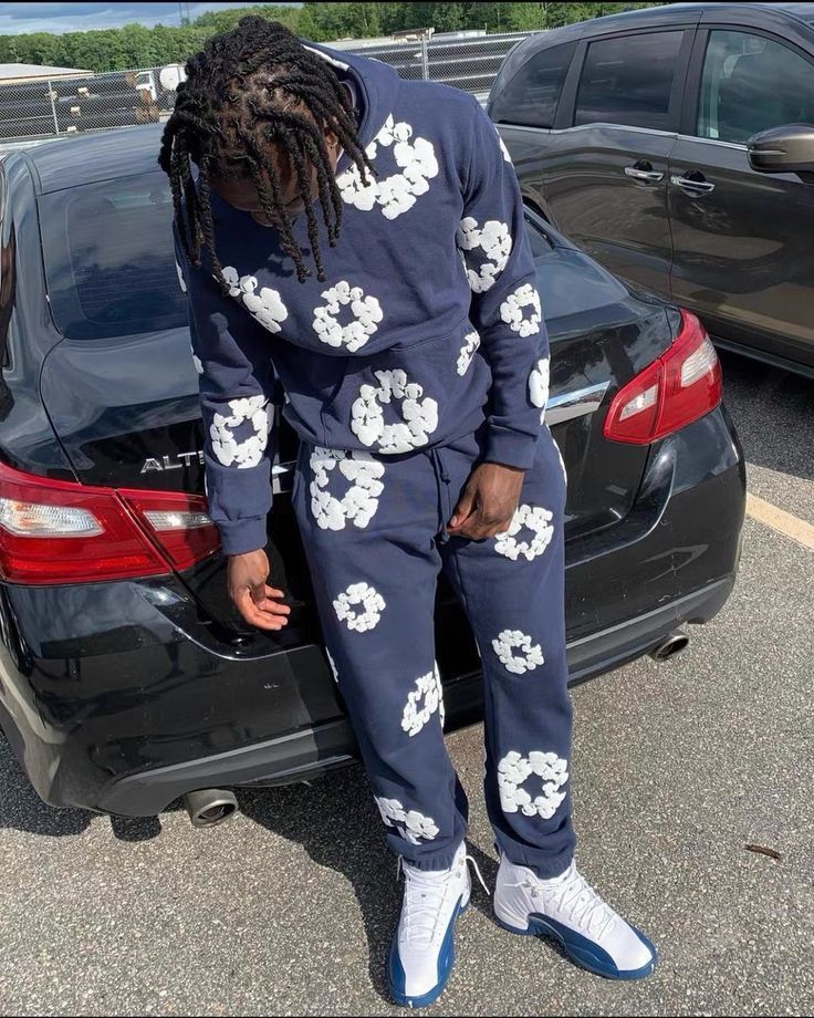 DENIM TEARS Pants Flowers