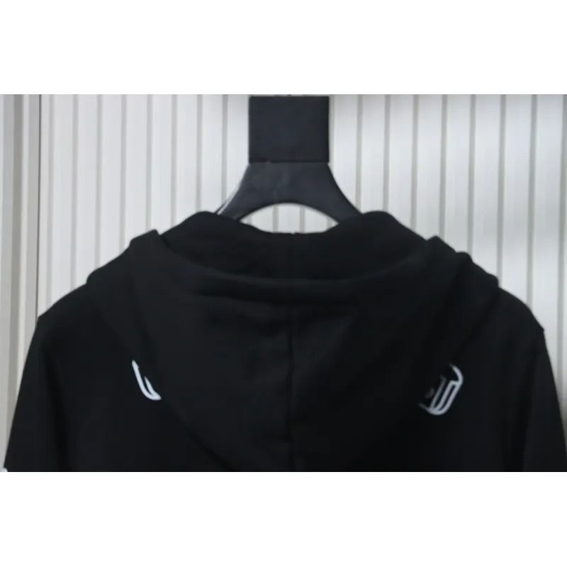 Chrome Hearts Multi Color Cross Hoodie Black
