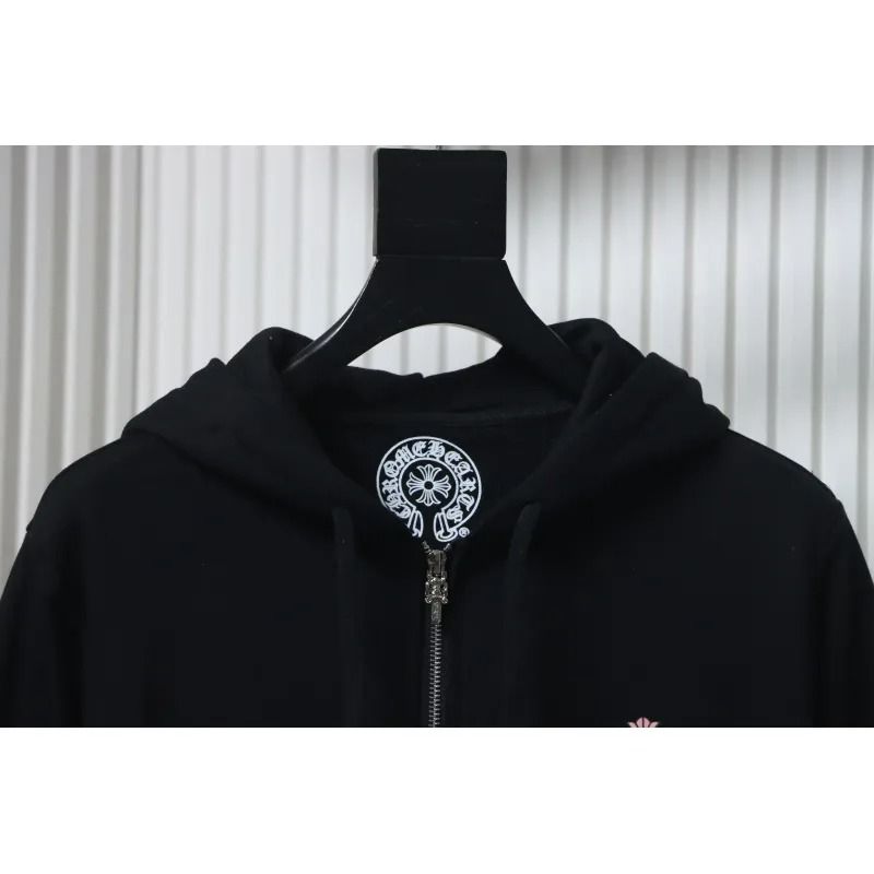 Chrome Hearts Multi Color Cross Hoodie Black