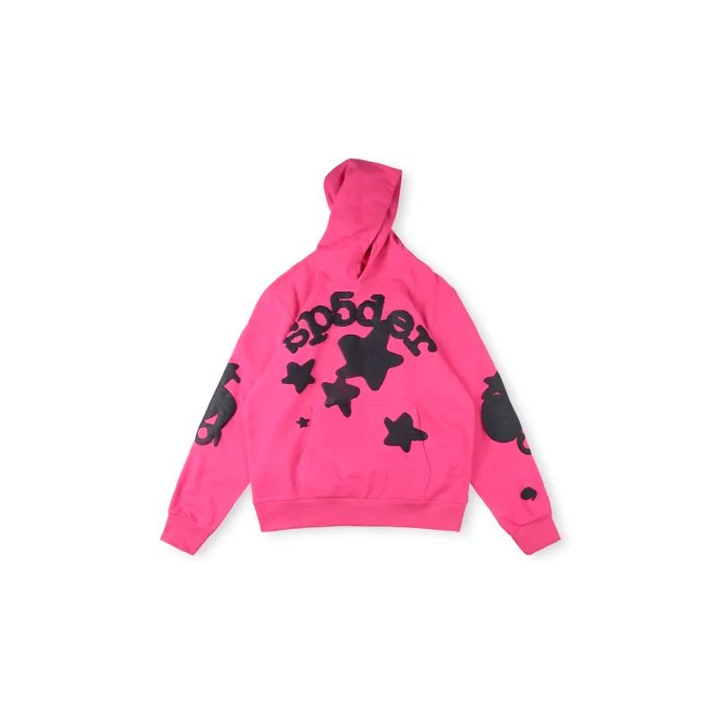 Sp5der Beluga Hoodie Pink