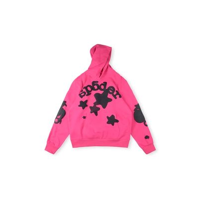 Sp5der Beluga Hoodie Pink