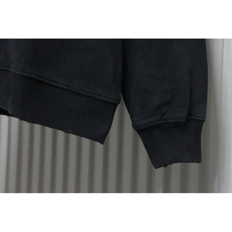 Balenciaga Luminous Print Sweatshirt Black