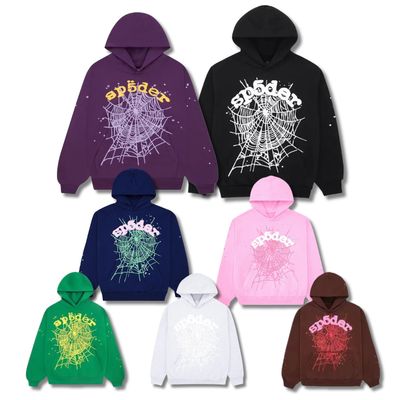 Sp5der Hoodie Marrone