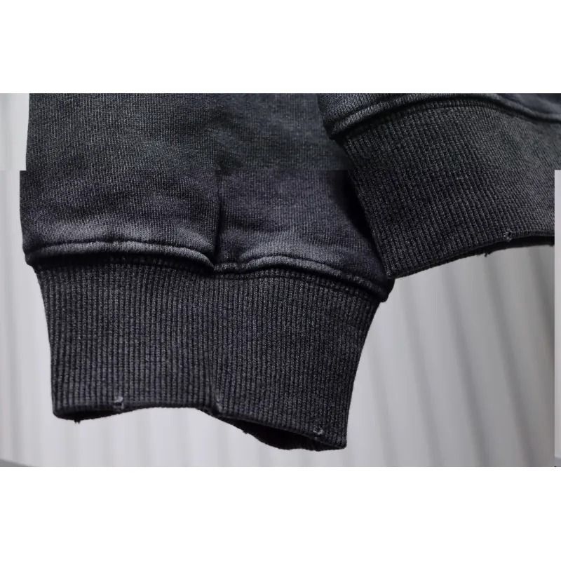 Balenciaga Hand-painted Lettering Sweatshirt Black