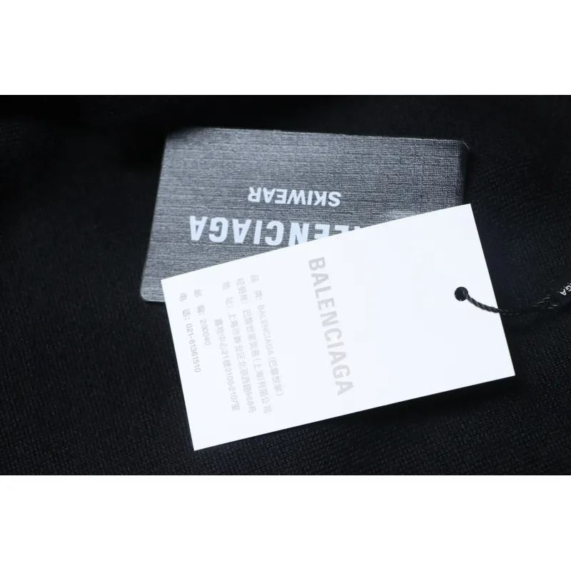 Balenciaga Embroidered Knitted Sweater