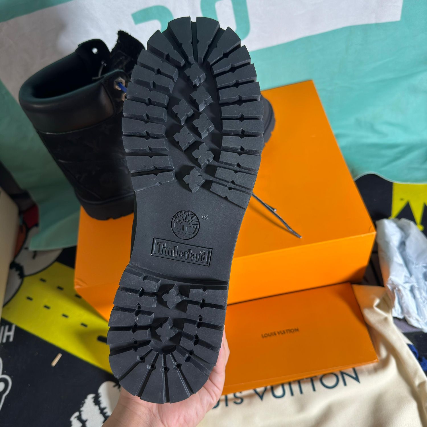 TIMBERLAND 6" Stivaletto Grano Monogramma