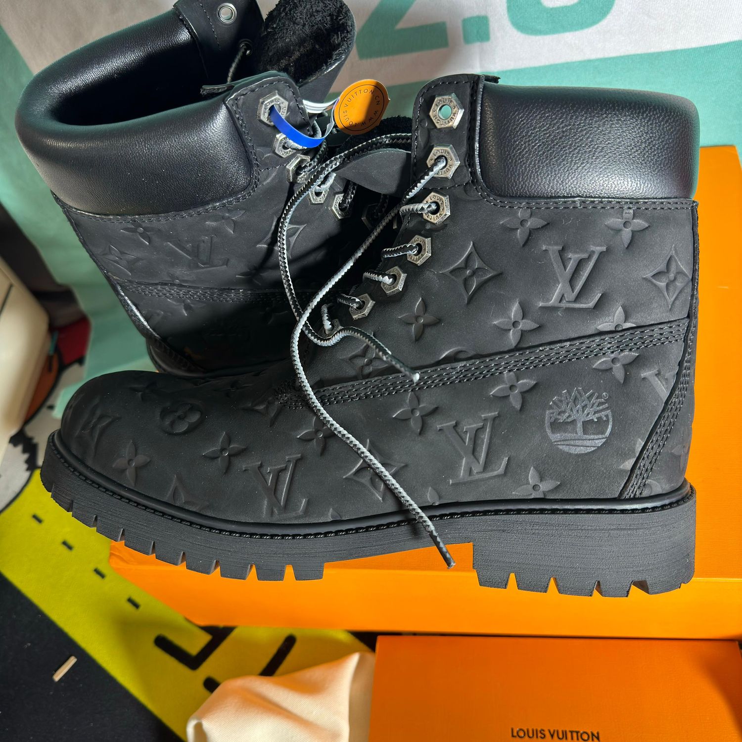 TIMBERLAND 6" Stivaletto Grano Monogramma