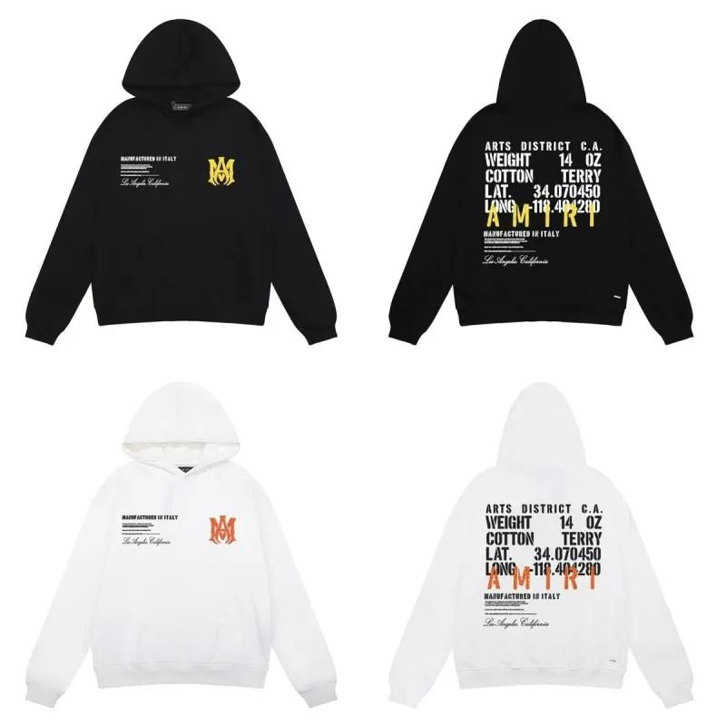 Amiri Military Specs Stencil Hoodie