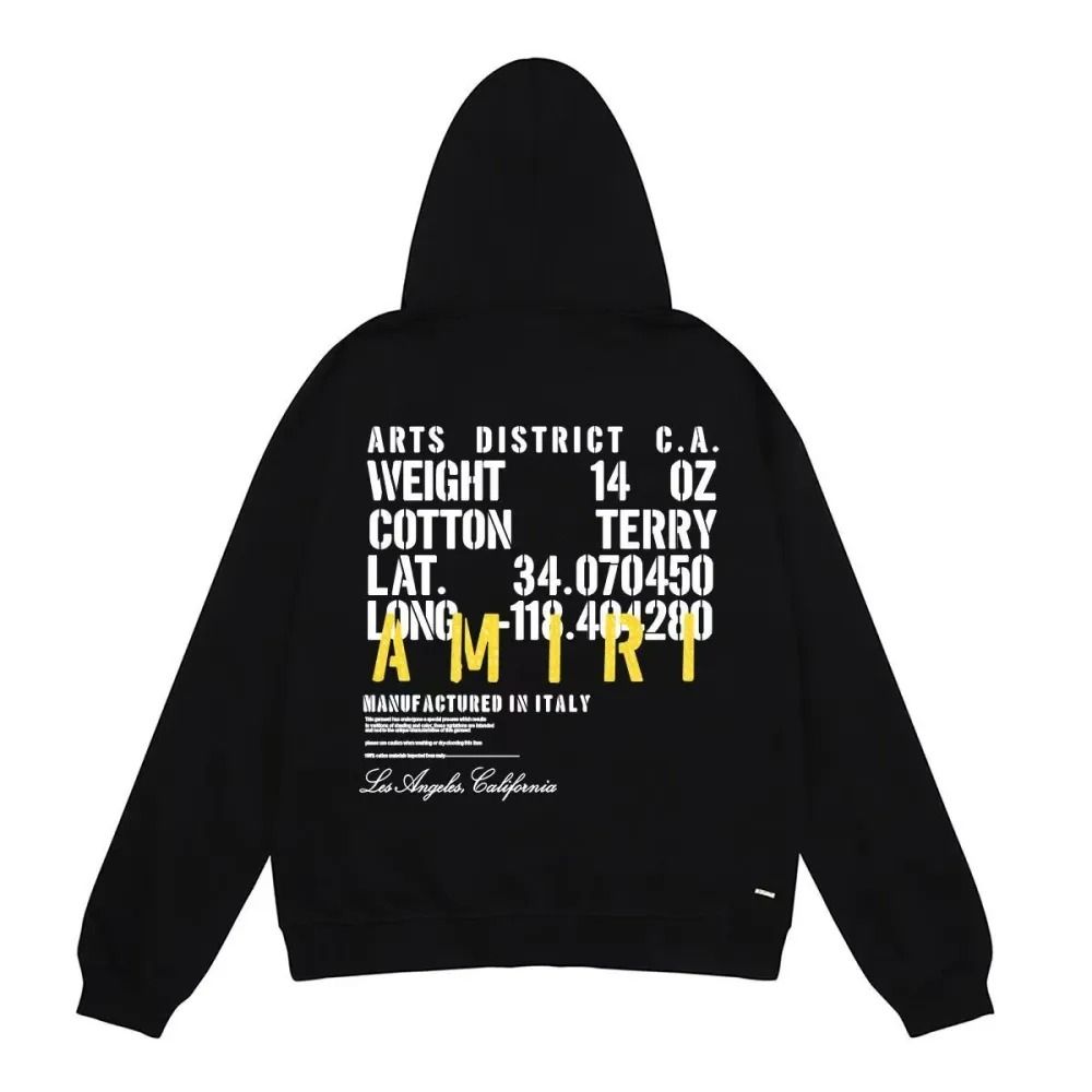 Amiri Military Specs Stencil Hoodie