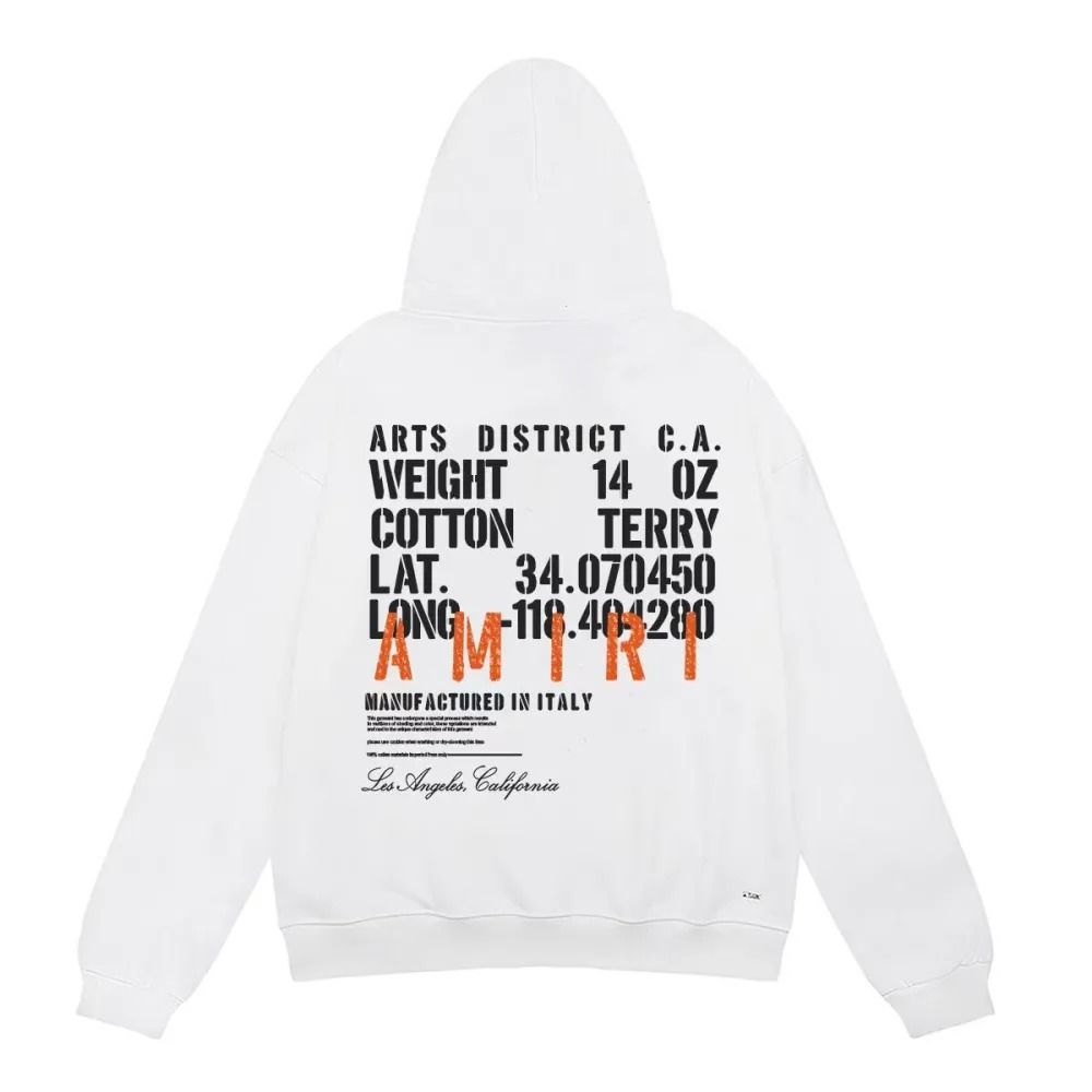 Amiri Military Specs Stencil Hoodie