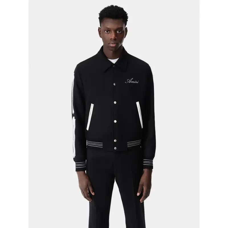 Amiri Bones Varsity Jacket