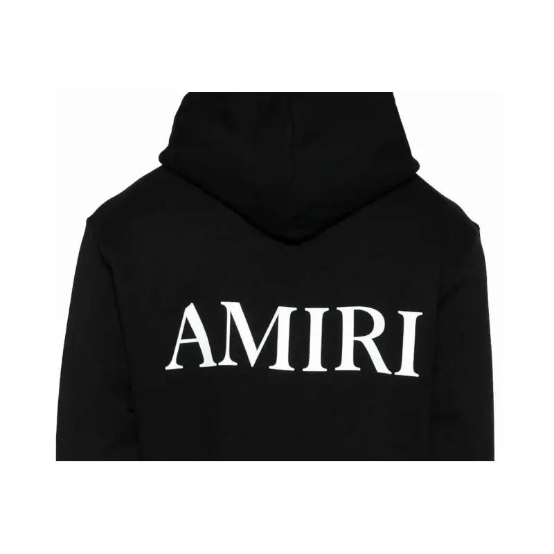 Amiri Ma Core Logo Hoodie Black