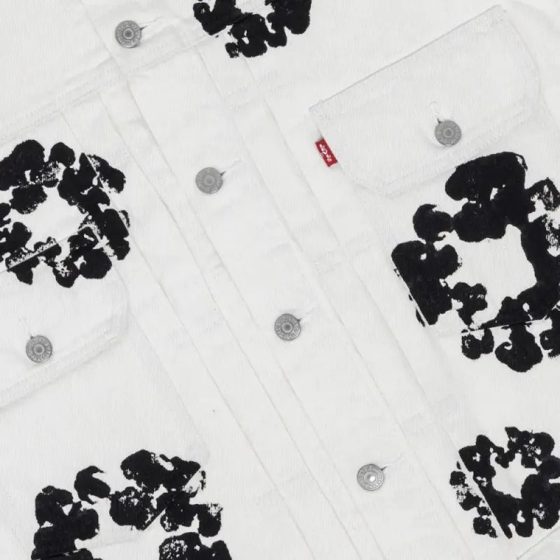 Denim Tears X 2 ALL OVER WREATH RAW Jacket