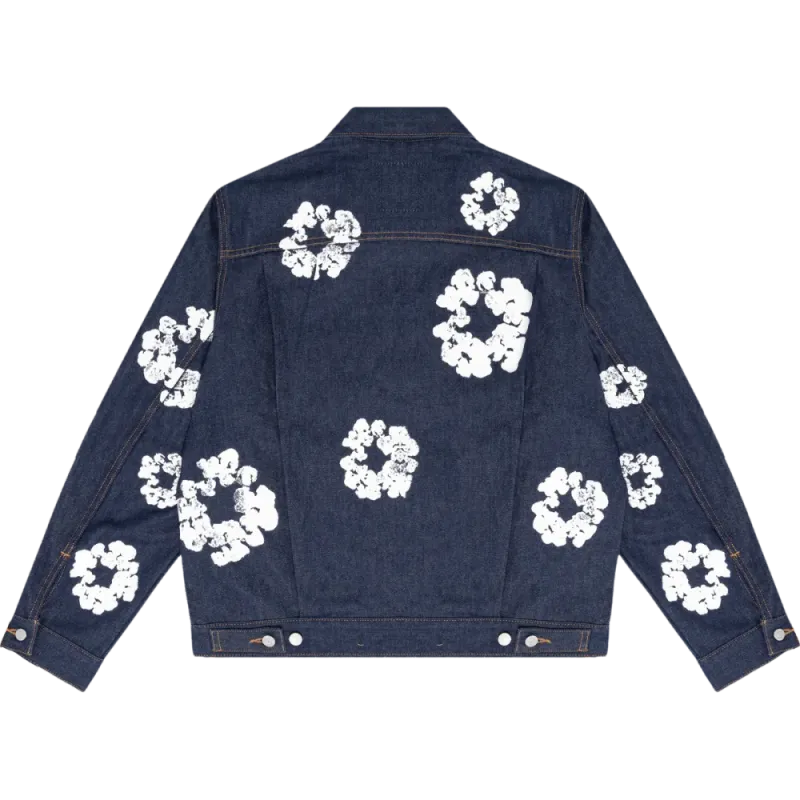 Denim Tears X 2 ALL OVER WREATH RAW Jacket