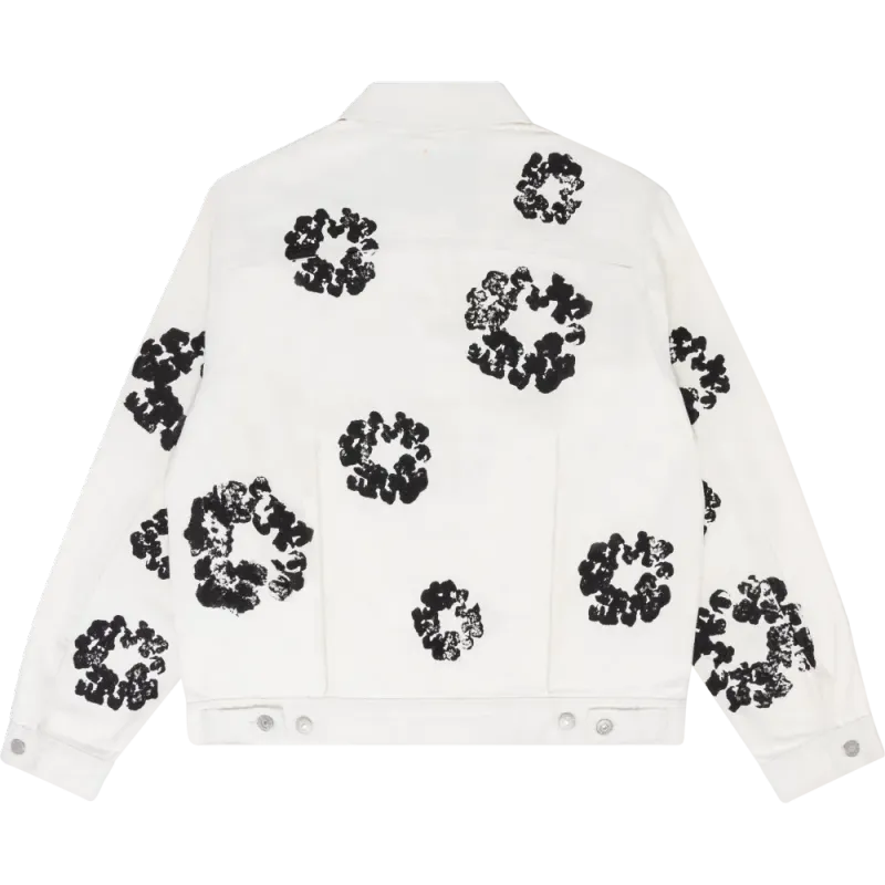 Denim Tears X 2 ALL OVER WREATH RAW Jacket