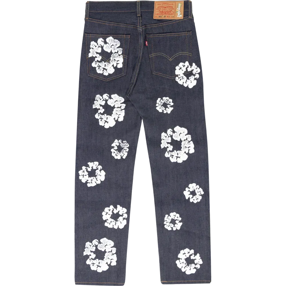 Denim Tears X THE COTTON WREATH Jeans