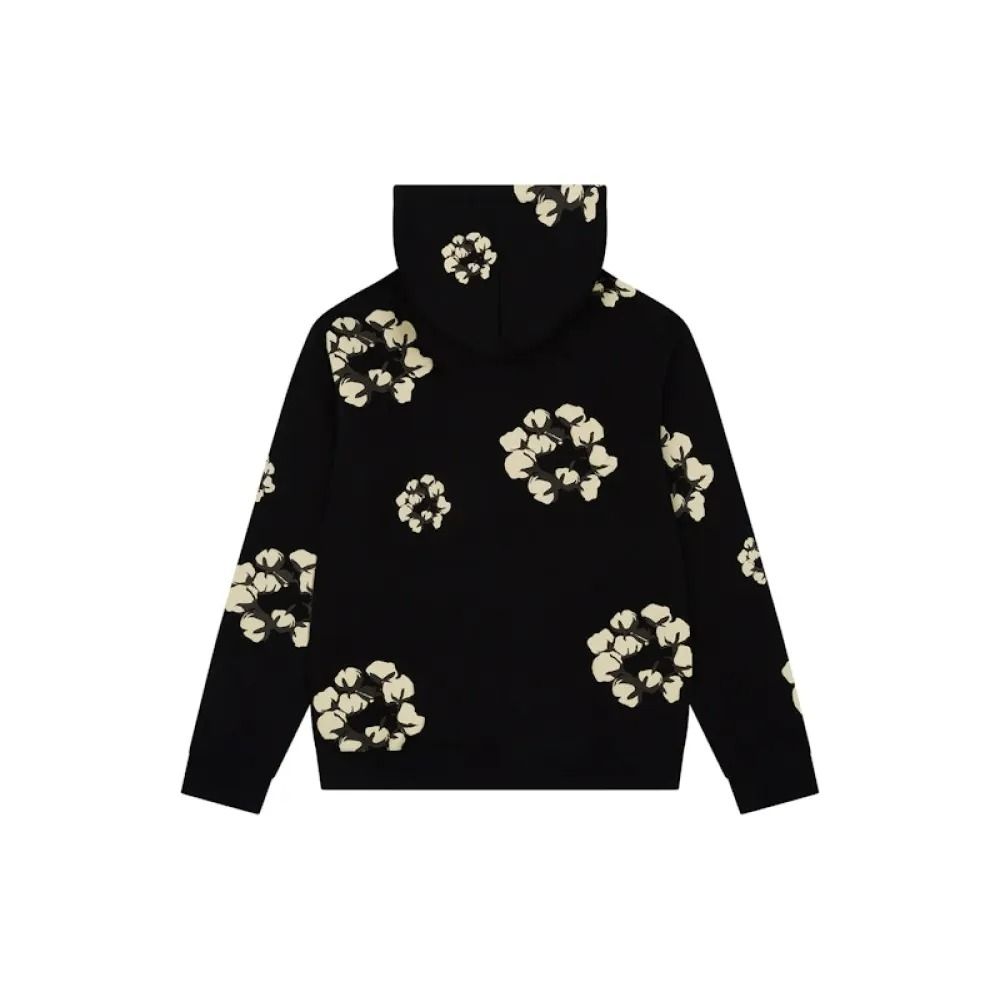 Denim Tears x CPFM Cactus Tears Wreath Hoodie Black