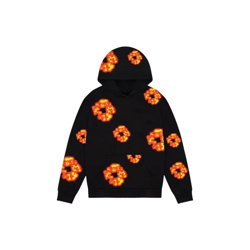 Denim Tears x Offset Wreath Hoodie Black