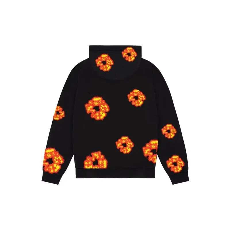 Denim Tears x Offset Wreath Hoodie Black