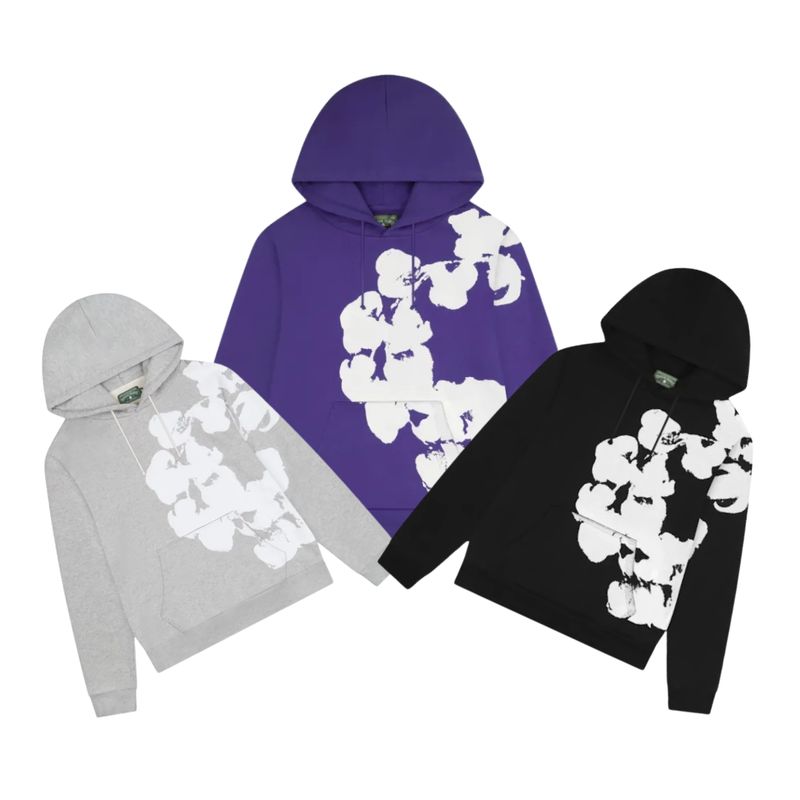 DENIM TEARS Big Cotton Wreath Sweatshirt Hoodie