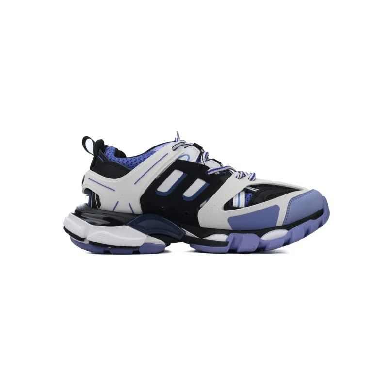 Track White Black Purple