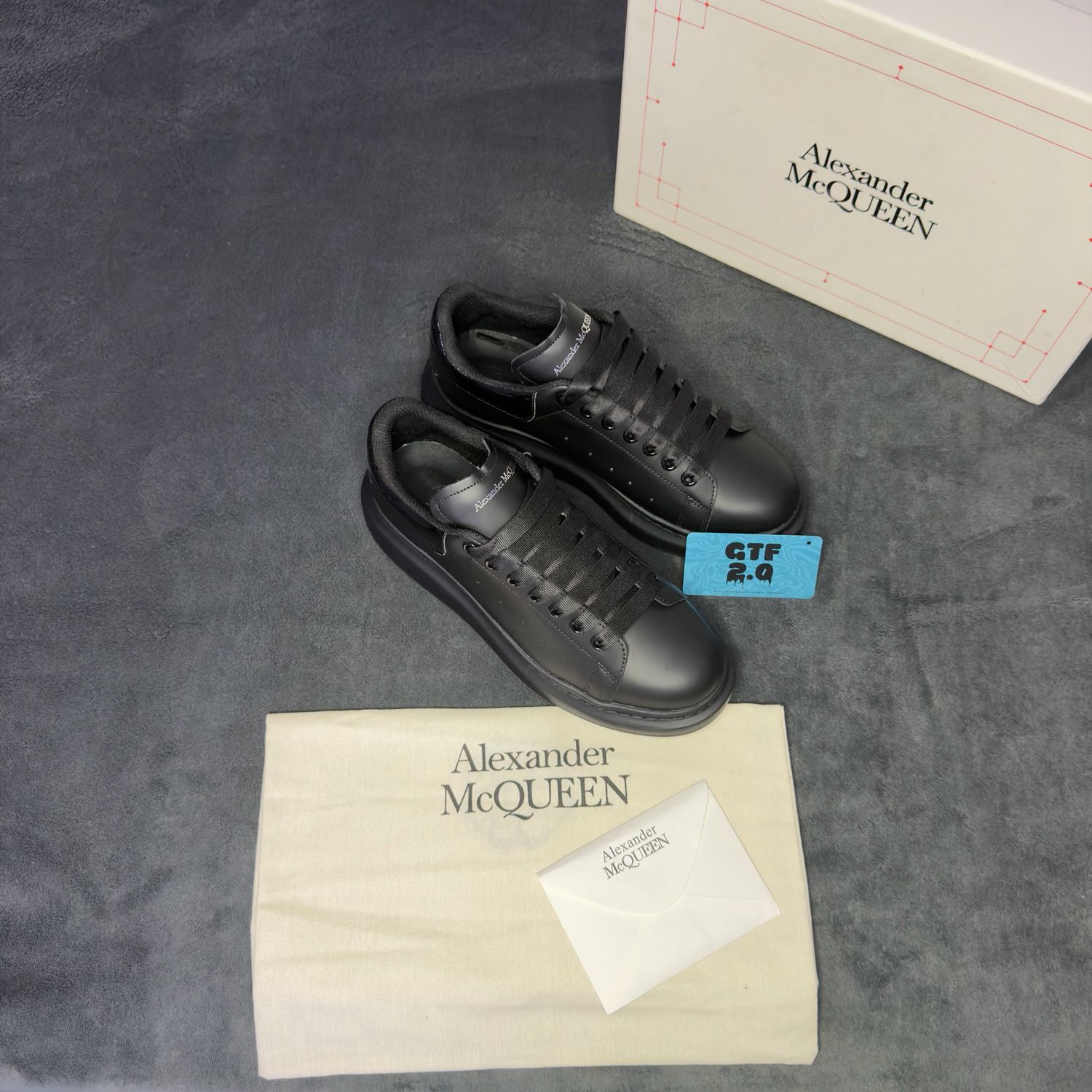 AMQ Sneaker Tonal Black