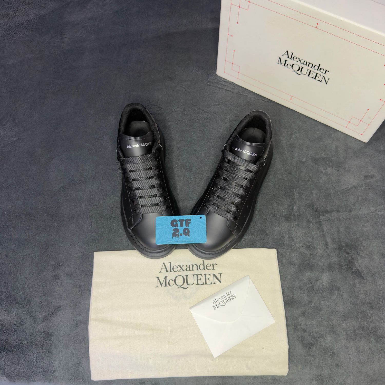 AMQ Sneaker Tonal Black