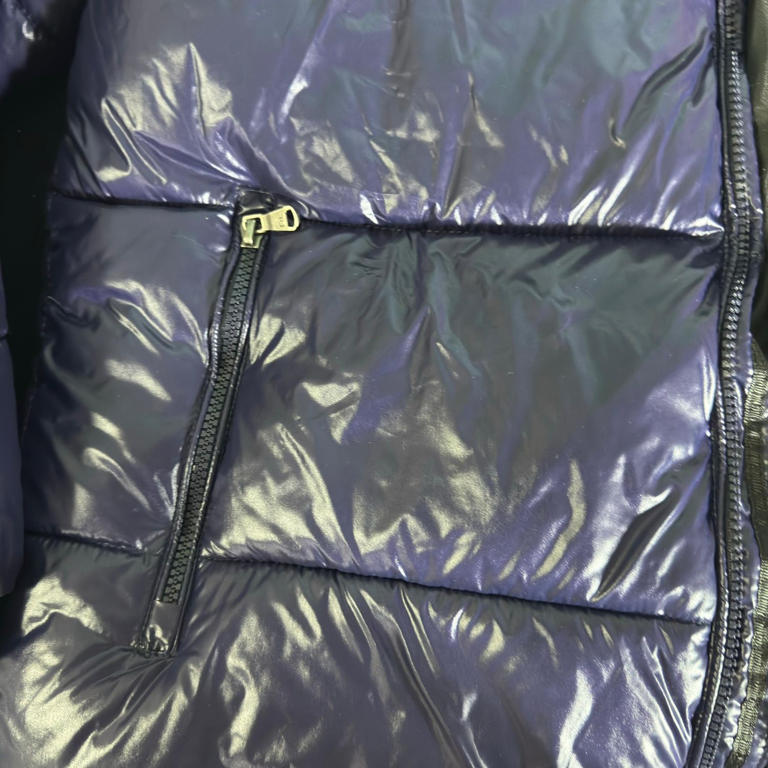 Polo Ralph Lauren The Gorham Glossed Down Jacket Blu Glossy