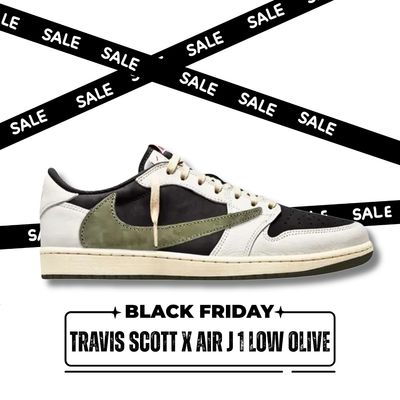 Travis Scott x Air J 1 Low Olive