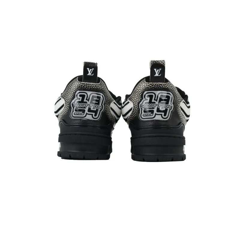 Skate Sneaker New Black Woolen Fabric New Black