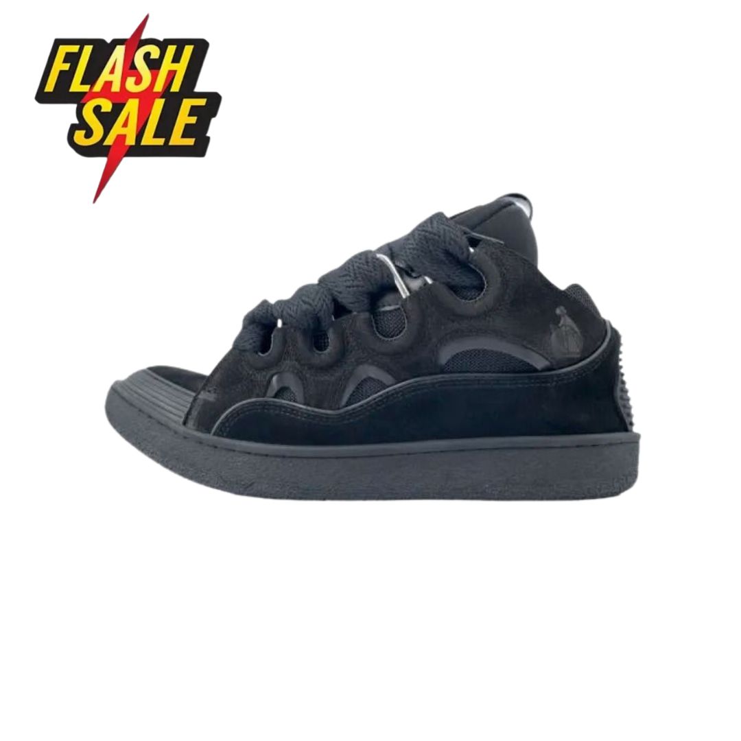 Lanvin Leather Curb All Black