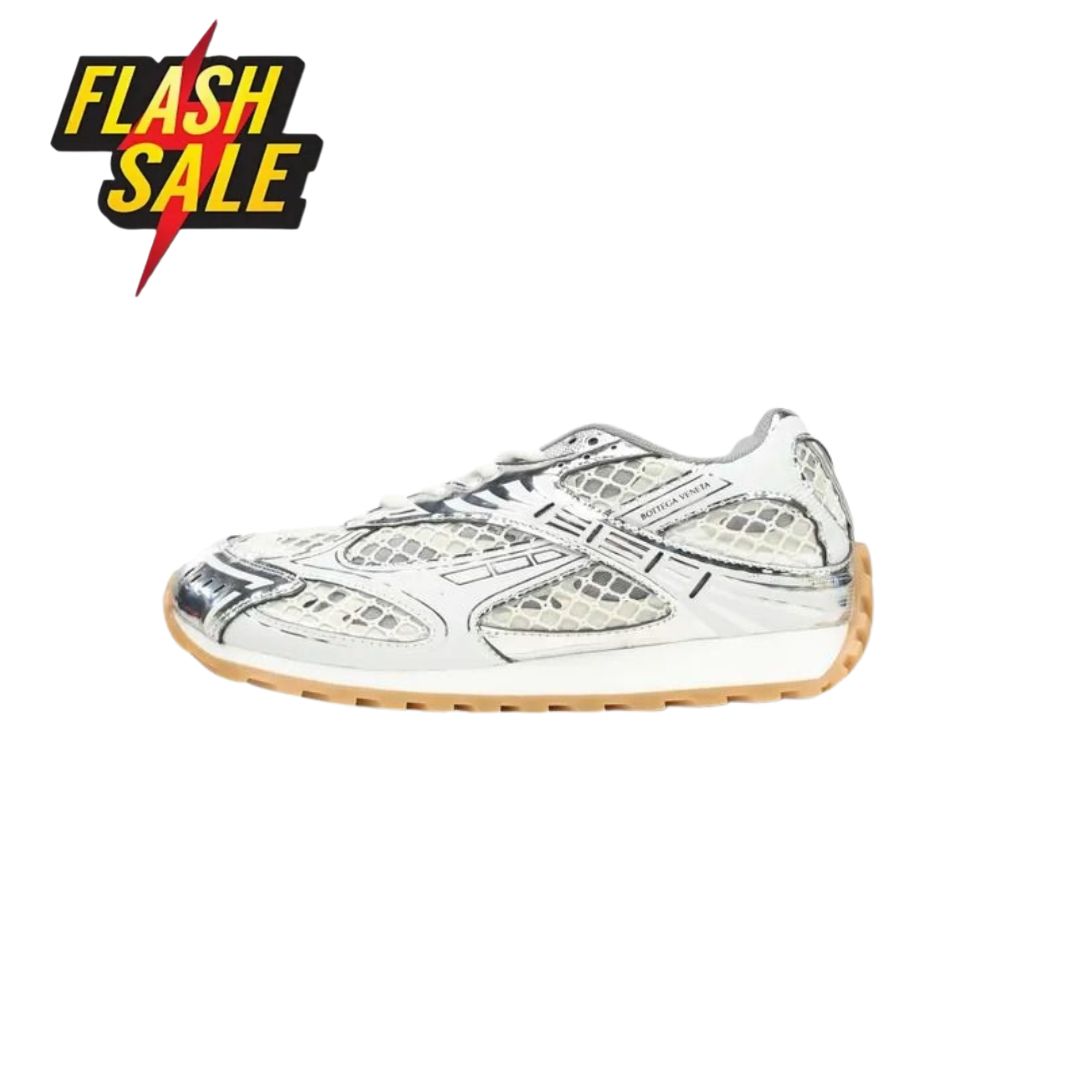 Bottega Veneta Orbit Sneaker Silver