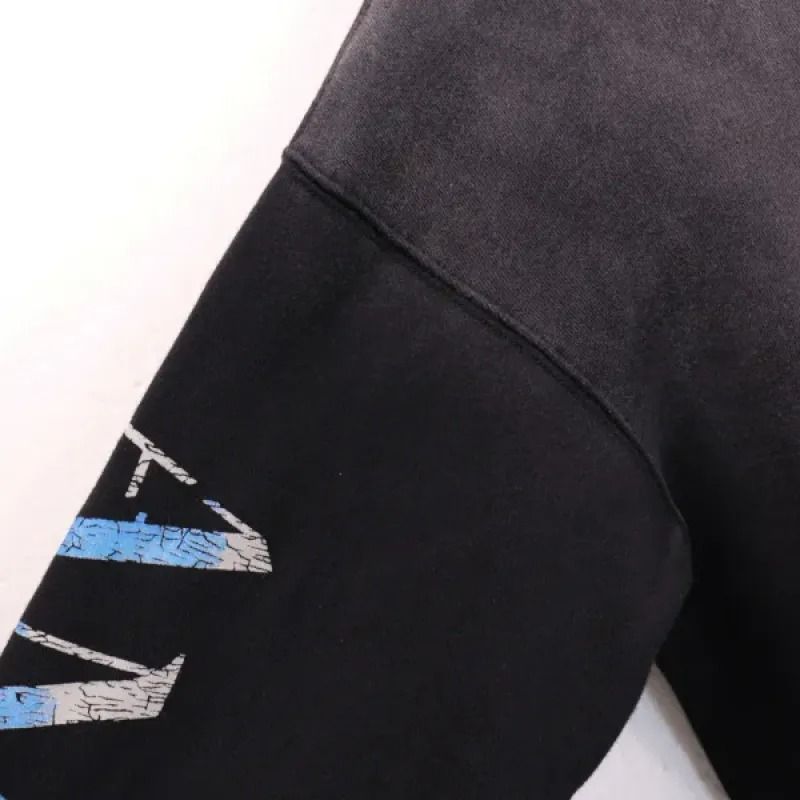 Amiri Ma Theatre Masks Hoodie Black