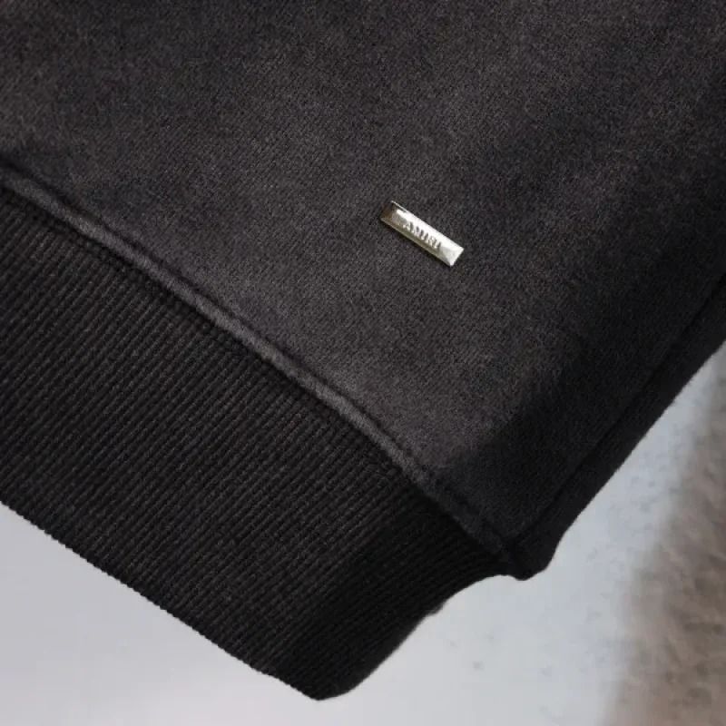 Amiri Ma Theatre Masks Hoodie Black