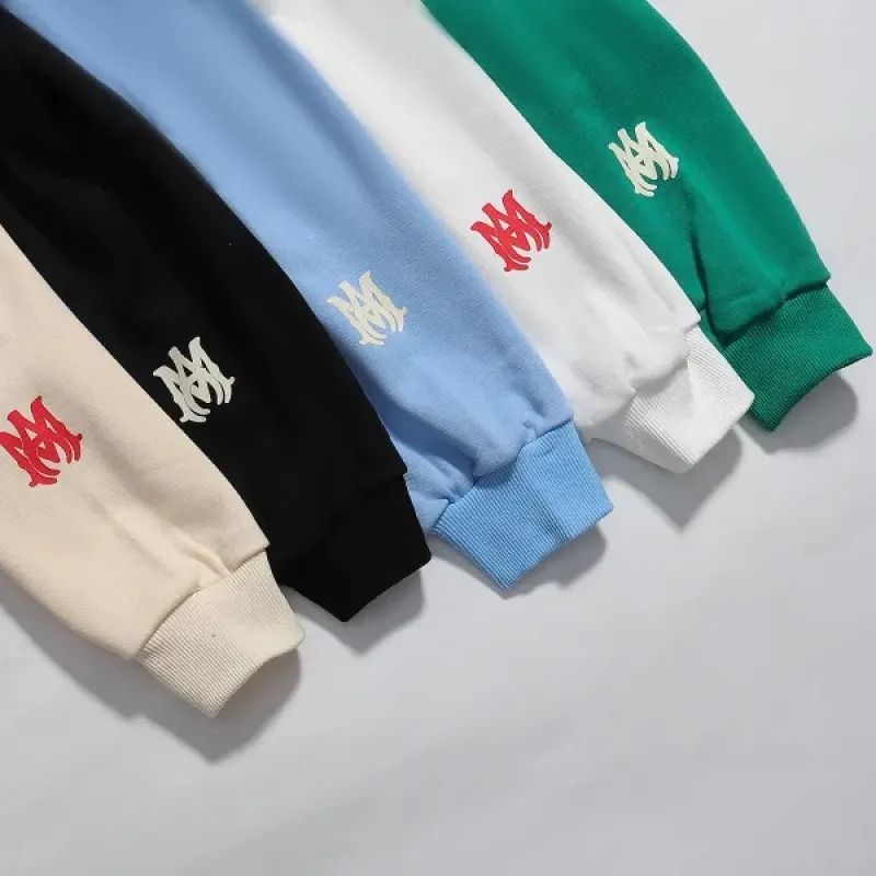 Amiri Hoodie Staggered Logo