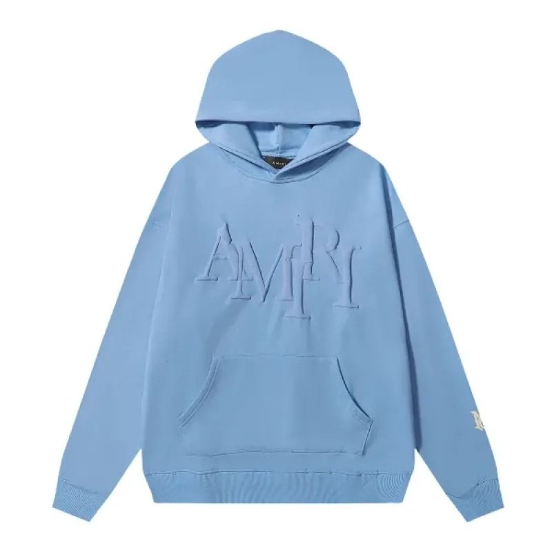 Amiri Hoodie Staggered Logo