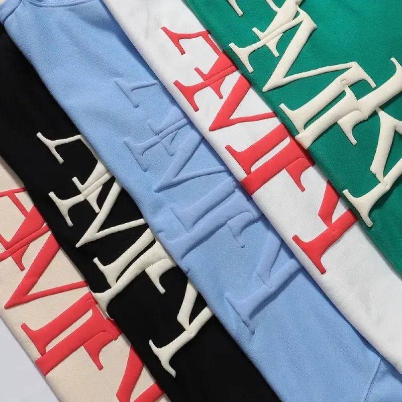 Amiri Hoodie Staggered Logo