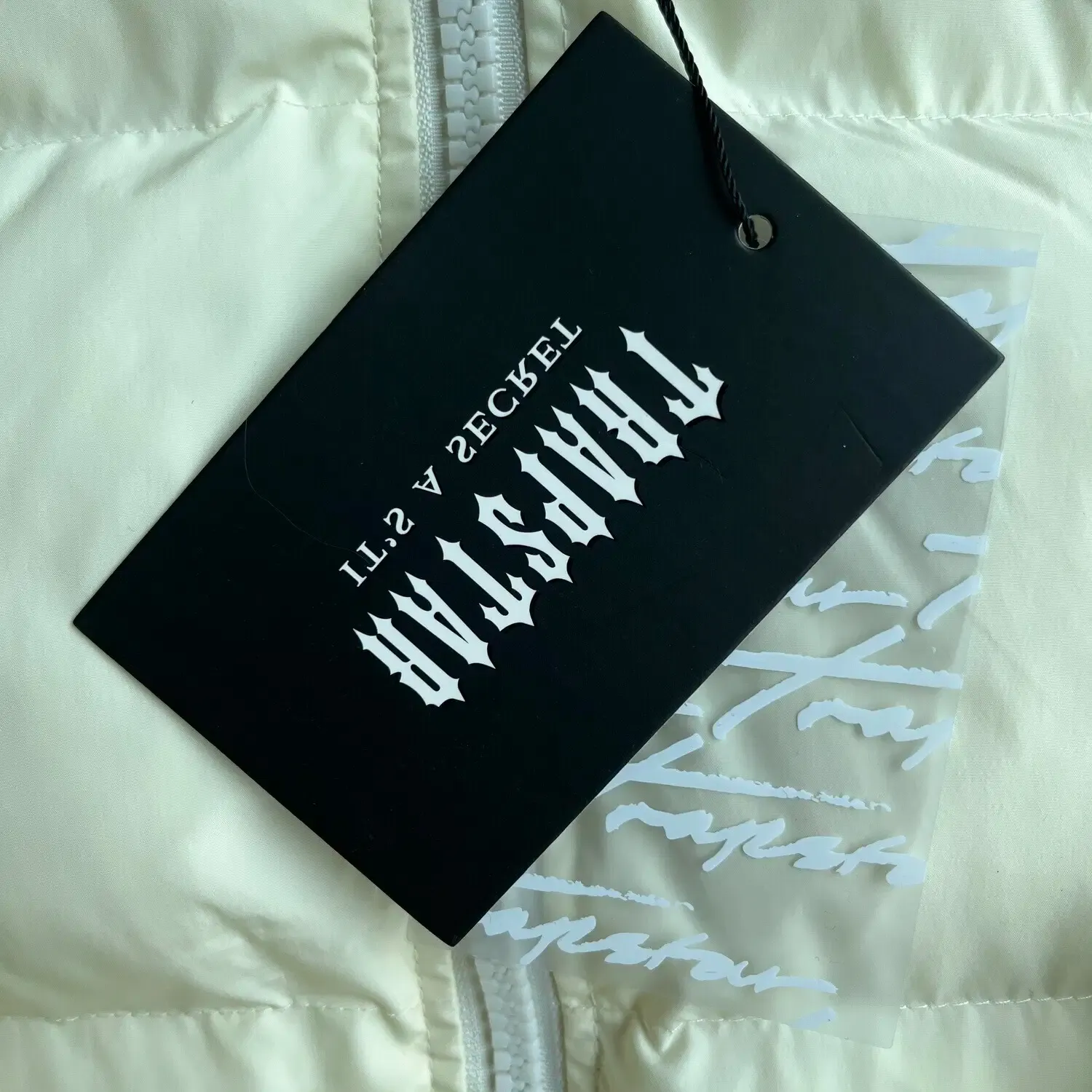 Piumino TS Irongate da donna con cappuccio staccabile -Crema