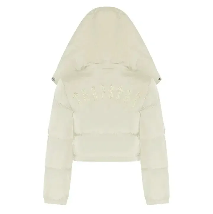 Piumino TS Irongate da donna con cappuccio staccabile -Crema