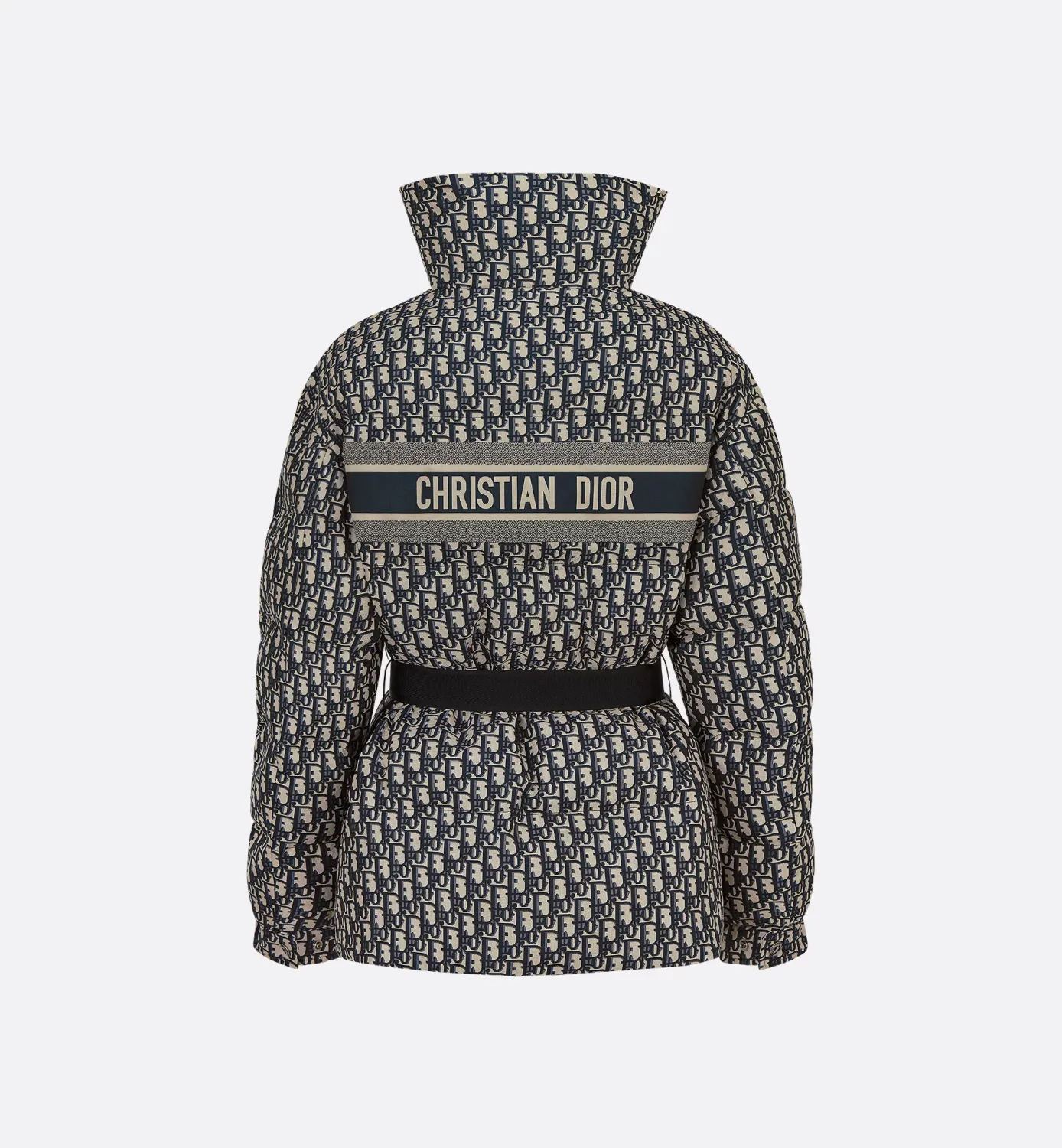 Women CD Taffeta Oblique Jacket grigio/nero