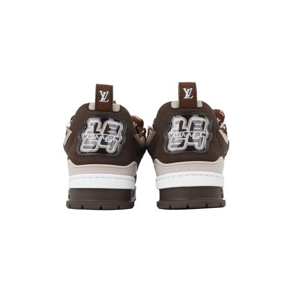 Skate Sneaker White Brown