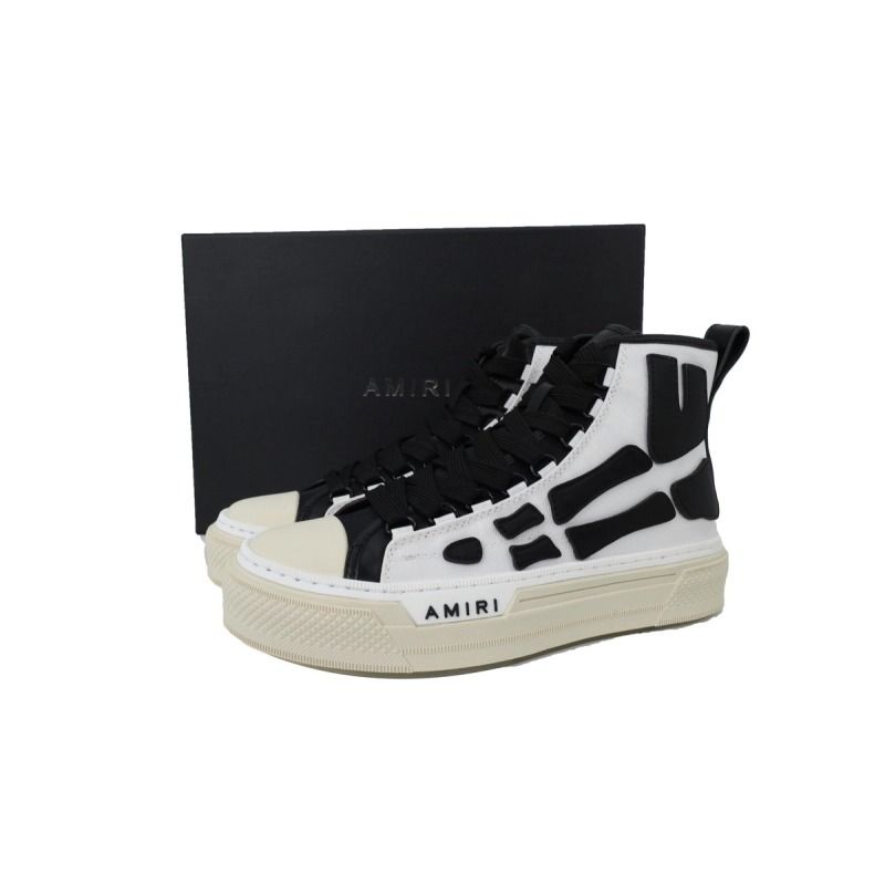 AMIRI Skel Bones Sneaker Low white/black