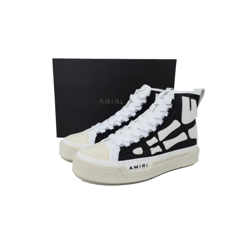 AMIRI Skel Bones Sneaker Low white/black
