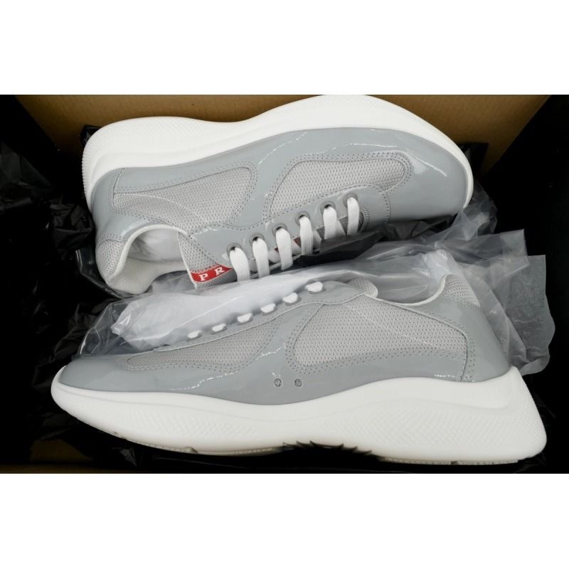 Prada Sneakers Off-White Gray