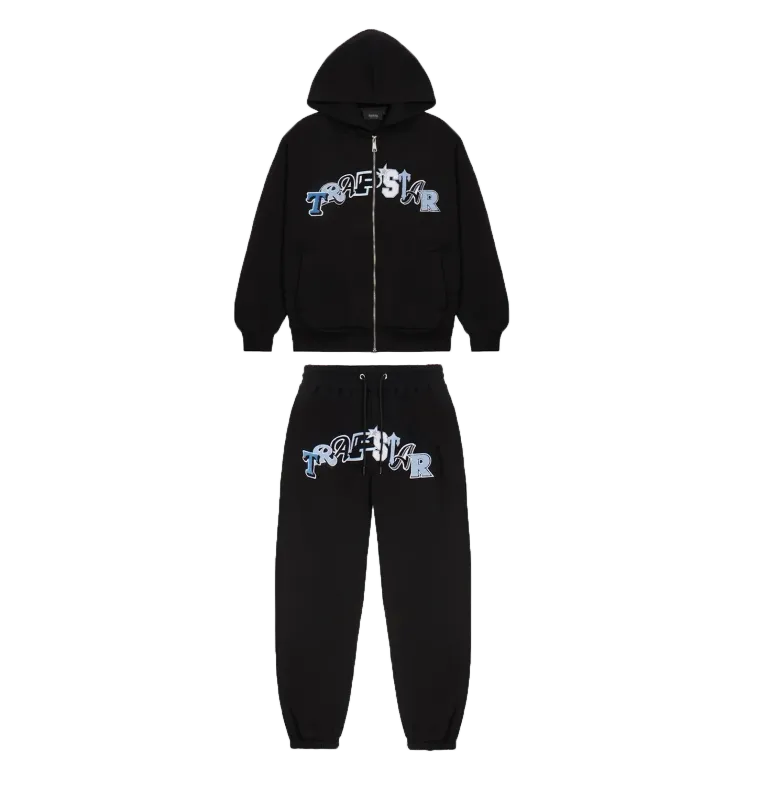 TS Wildcard Tracksuit Nera Azzurra