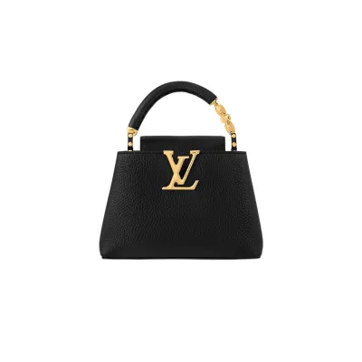 LV BORSA CAPUCINES MINI NERO
