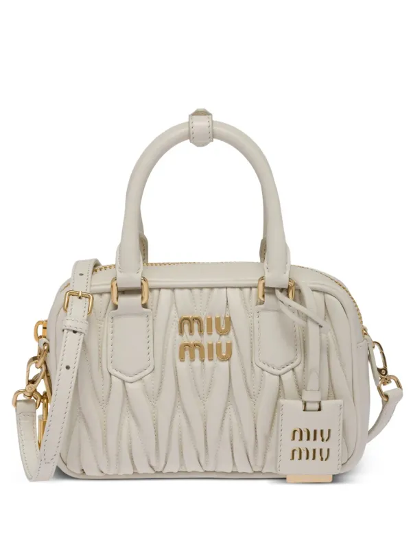 MIU MIU Borsa Arcadie In Nappa Matelassé