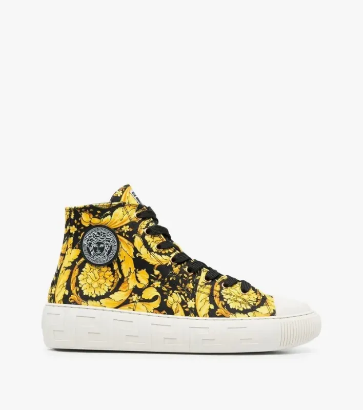  Barocco-print high-top
